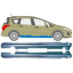 Umbral completo para Peugeot 308 2007-2013 / Izquierda / Derecho / Izquierda+Derecha / Conjunto 12888