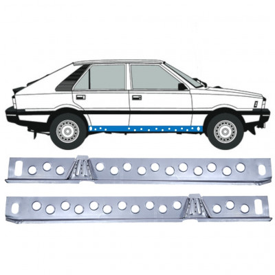 Panel de reparación del umbral interno para FSO Polonez 1978-2002 / Conjunto 12536