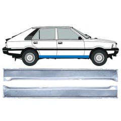 Panel de reparación del umbral para FSO Polonez 1978-2002 / Izquierda+Derecha / Conjunto 12533