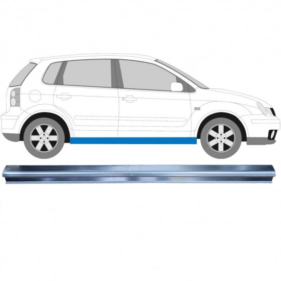 Panel de reparación del umbral para Volkswagen Polo 2001-2009  / Izquierda = Derecha (simétrico) 11932