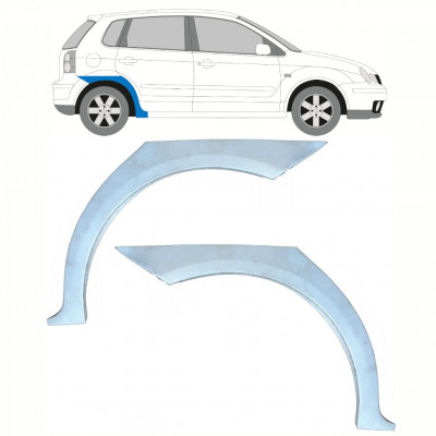 VW POLO 2001-2009 5-PUERTAS PANEL DE REPARACIÓN DEL ALERÓN TRASERO / KIT