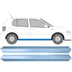 Panel de reparación del umbral para Volkswagen Polo 1999-2001 / Izquierda = Derecha (simétrico) / Conjunto 9516