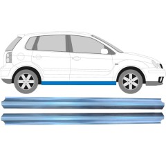 Panel de reparación del umbral para Volkswagen Polo 2001-2009 / Izquierda = Derecha (simétrico) / Conjunto 10491