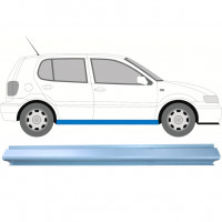 Panel de reparación del umbral para VW Polo 1999-2001 / Izquierda = Derecha (simétrico) 7124