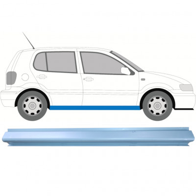 Panel de reparación del umbral para VW Polo 1999-2001 / Izquierda = Derecha (simétrico) 7124