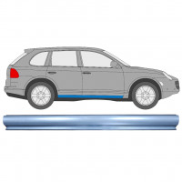 Panel de reparación del umbral para Porsche Cayenne 2002-2010 / Izquierda = Derecha (simétrico) 7635