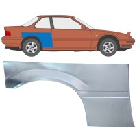 Panel de reparación guardabarros trasero para Honda Prelude 1987-1992 / Derecho 16361