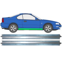 Panel de reparación del umbral para Honda Prelude 1992-1997 / Izquierda+Derecha / Conjunto 11292