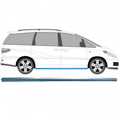 Panel de reparación del umbral para Toyota Previa 2000-2005 / Izquierda = Derecha (simétrico) 7188