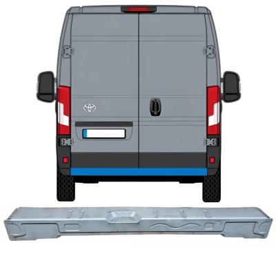 Panel de reparación travesaño trasero para Toyota Proace Max 2024- 16873