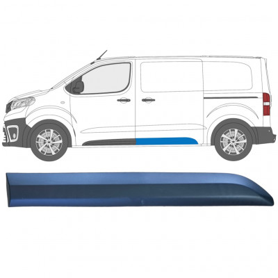 Rivestimento laterale posteriore (Włoskie słowo, czy na pewno jest poprawne w kontekście hiszpańskim?) para Toyota Proace 2016- / Derecho 12821