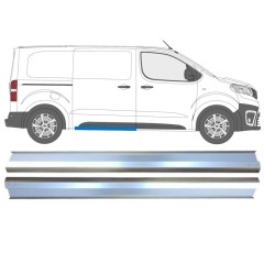 Panel de reparación del umbral de la puerta corredera para Fiat Scudo 2022- / Izquierda = Derecha (simétrico) / Conjunto 13335