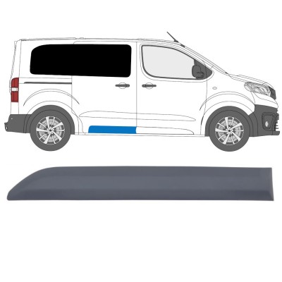 Moldura puerta corredera para Toyota Proace Verso 2016- / Derecho 14894