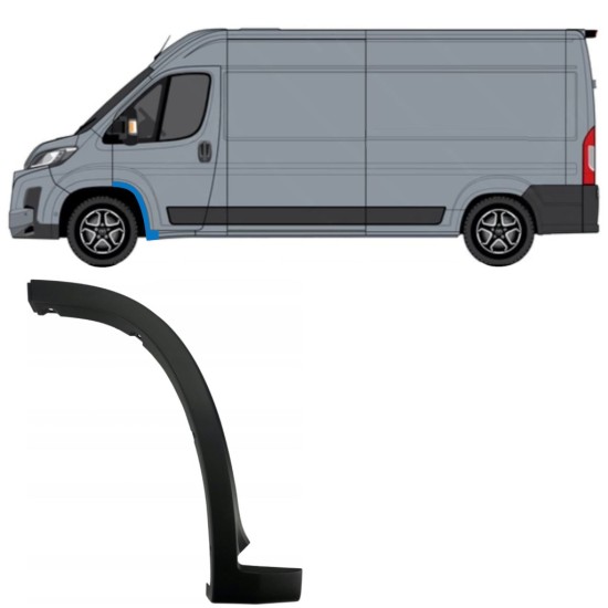 Moldura lateral guardabarros delantero para Toyota Proace Max 2024- / Izquierda 15898