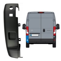 Esquina parachoques trasero 180 grados para Toyota Proace Max 2024- / Izquierda 15941
