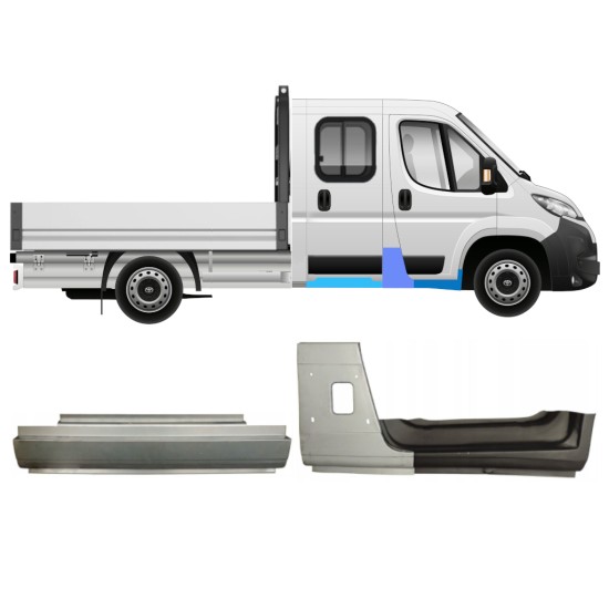 Panel de reparación conjunto para Toyota Proace Max 2024- / Derecho 16686