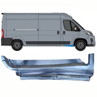 Panel de reparación del umbral puerta delantera para Toyota Proace Max 2024- / Derecho 16629