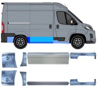 Panel de reparación conjunto para Toyota Proace Max 2024- / Izquierda+Derecha 16752