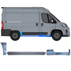 Panel de reparación conjunto para Toyota Proace Max 2024- / Derecho 16759