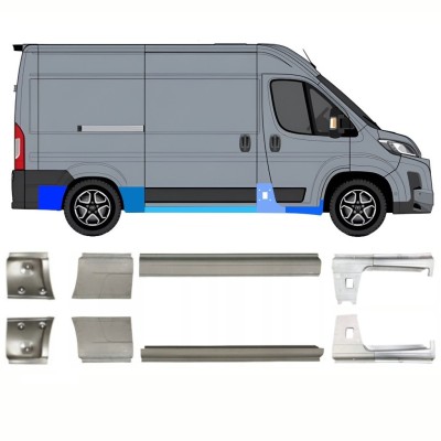 Panel de reparación conjunto para Toyota Proace Max 2024- / Izquierda+Derecha 16714