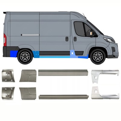 Panel de reparación conjunto para Toyota Proace Max 2024- / Izquierda+Derecha 16713