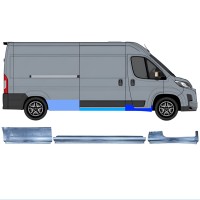 Panel de reparación conjunto para Toyota Proace Max 2024- / Derecho 16757