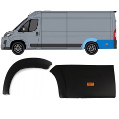 Moldura del arco de rueda trasero con lámpara conjunto para Toyota Proace Max 2024- / Izquierda 15890