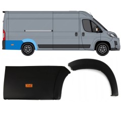 Moldura del arco de rueda trasero con lámpara conjunto para Toyota Proace Max 2024- / Derecho 15889