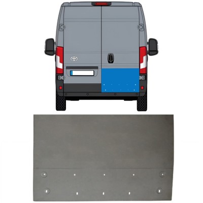 Panel de reparación puerta trasera para Toyota Proace Max 2024- / Derecho 16725