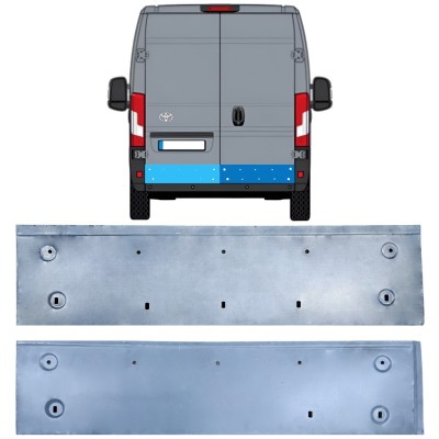 Panel de reparación puerta trasera para Toyota Proace Max 2024- / Izquierda+Derecha 16723