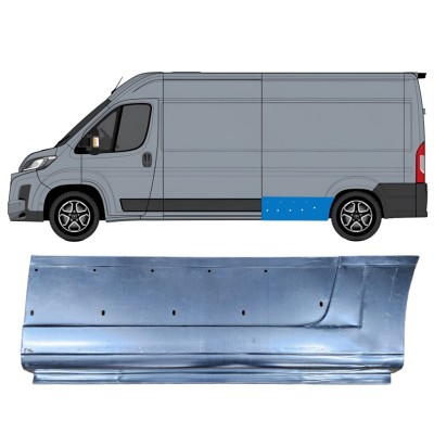 Panel de reparación guardabarros trasero para Toyota Proace Max 2024- / Izquierda 16749