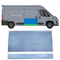 Panel de reparación puerta corredera interna + externa para Toyota Proace Max 2024- / Derecho 16631