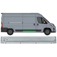 Panel de reparación puerta corredera interna para Toyota Proace Max 2024- / Derecho 17046