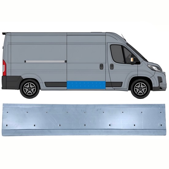 Panel de reparación puerta corredera para Toyota Proace Max 2024- / Derecho 16703