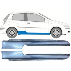 Umbral completo para Fiat Punto II 1999-2010 / Izquierda+Derecha / Conjunto 10074