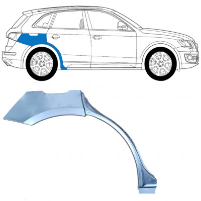 Panel de reparación guardabarros trasero para Audi Q5 2008-2012 / Derecho 11400