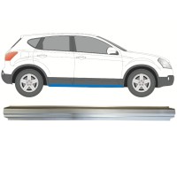 Panel de reparación del umbral para Nissan Qashqai 2007-2013 / Izquierda = Derecha (simétrico) 14981 Panel de reparación del umbral para Nissan Qashqai 2007-2013 / Izquierda = Derecha (simétrico) 14981