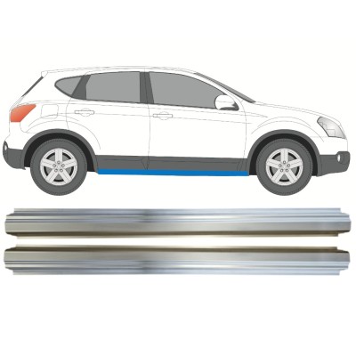 Panel de reparación del umbral para Nissan Qashqai 2007-2013 / Izquierda+Derecha / Conjunto 14982