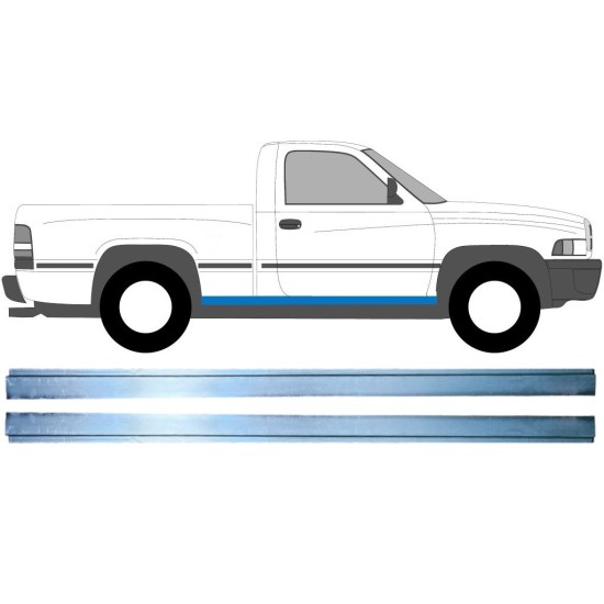 Panel de reparación del umbral interno para Dodge RAM 1993-2002 / Izquierda+Derecha 16129