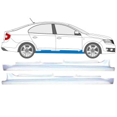 Umbral completo para Skoda Rapid 2012-2022 / Izquierda+Derecha / Conjunto 11607