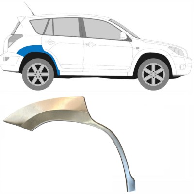 Panel de reparación guardabarros trasero para Toyota Rav4 2006-2013 / Derecho 14753