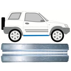 Panel de reparación del umbral interno para Toyota Rav4 1994-2000 / Izquierda = Derecha (simétrico) / Conjunto 10881