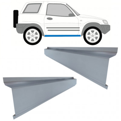 Panel de reparación del umbral interno para Toyota RAV4 1994-2000 / Izquierda = Derecha (simétrico) / Conjunto 10881