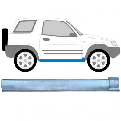 Panel de reparación del umbral para Toyota RAV4 1994-2000 / Derecho 8827