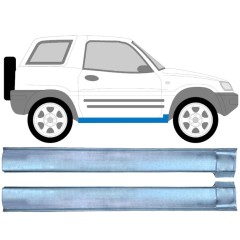 Panel de reparación del umbral para Toyota Rav4 1994-2000 / Izquierda+Derecha / Conjunto 10642