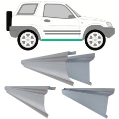 Panel de reparación del umbral interior y exterior para Toyota Rav4 1994-2000 / Izquierda = Derecha (simétrico) / Conjunto 11325