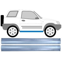 Panel de reparación del umbral para Toyota Rav4 1994-2000 / Izquierda = Derecha (simétrico) / Conjunto 9360