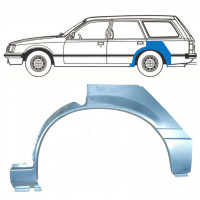 Panel de reparación guardabarros trasero para Opel Rekord E 1977-1986 / Izquierda / COMBI /  10787