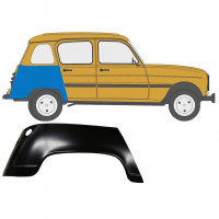 Panel de reparación guardabarros trasero para Renault 4 1962-1993 / Derecho 7381