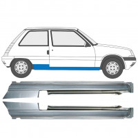 Panel de reparación del umbral para Renault 5 1984-1996 / Izquierda+Derecha / Conjunto 9706